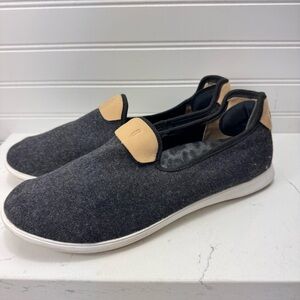 Revitalign Women’s Slip-On Shoes Gray Wool Comfort Sneakers Size 10B